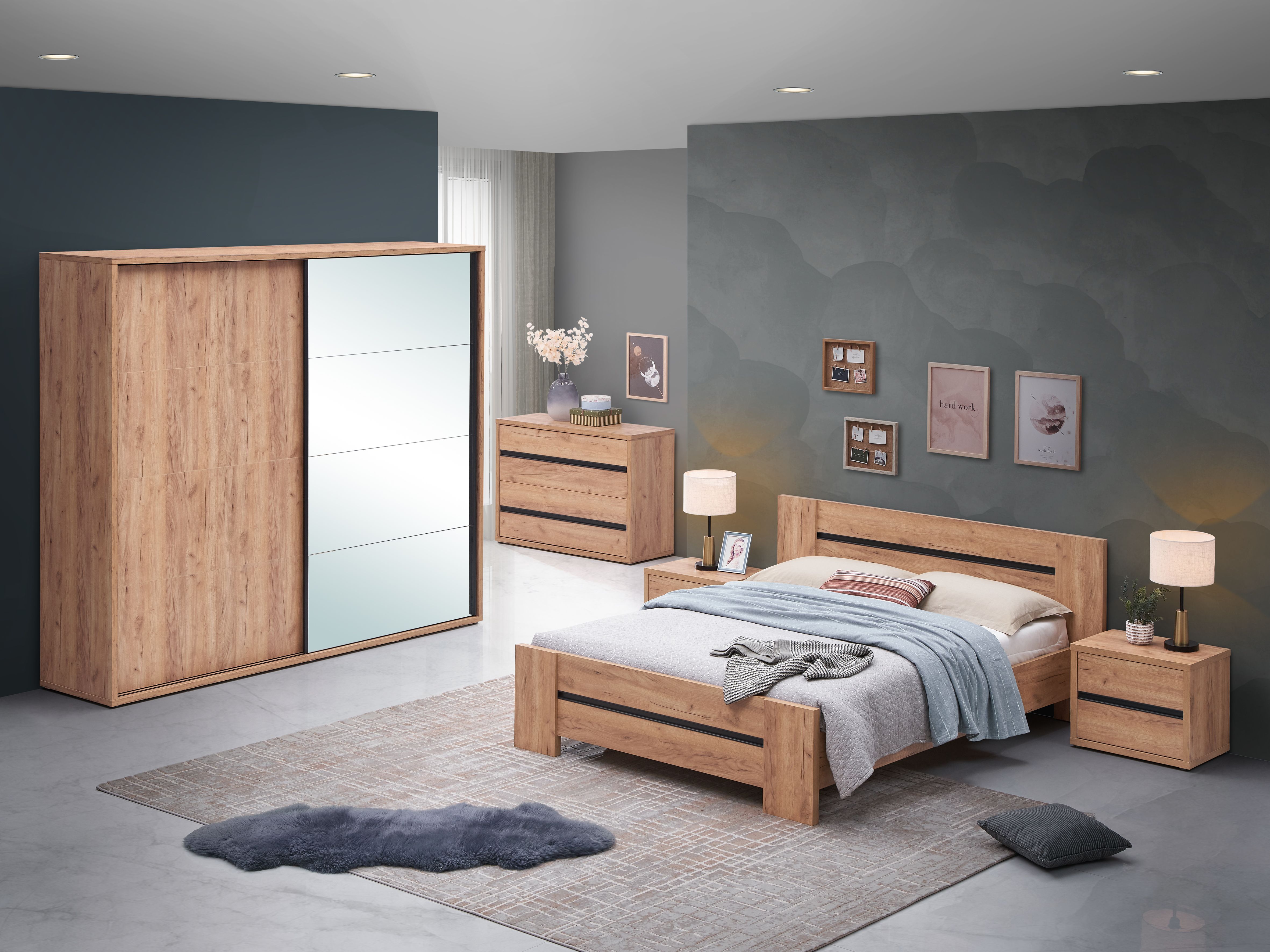 Slaapkamer Odessa 240 cm