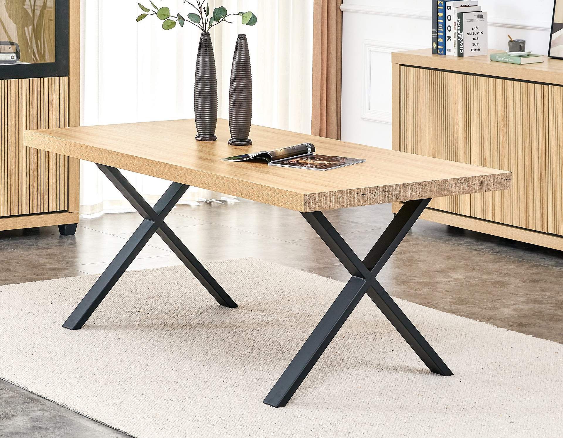 Tafel Nice 180x90 cm X-poot