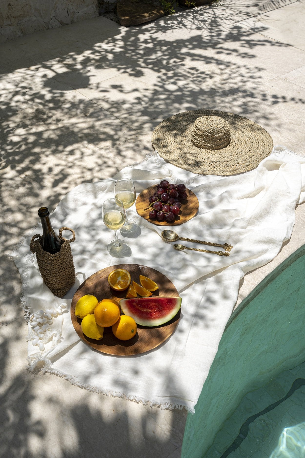 BB - Tafelkleed Linnen  - Wit - 150x200