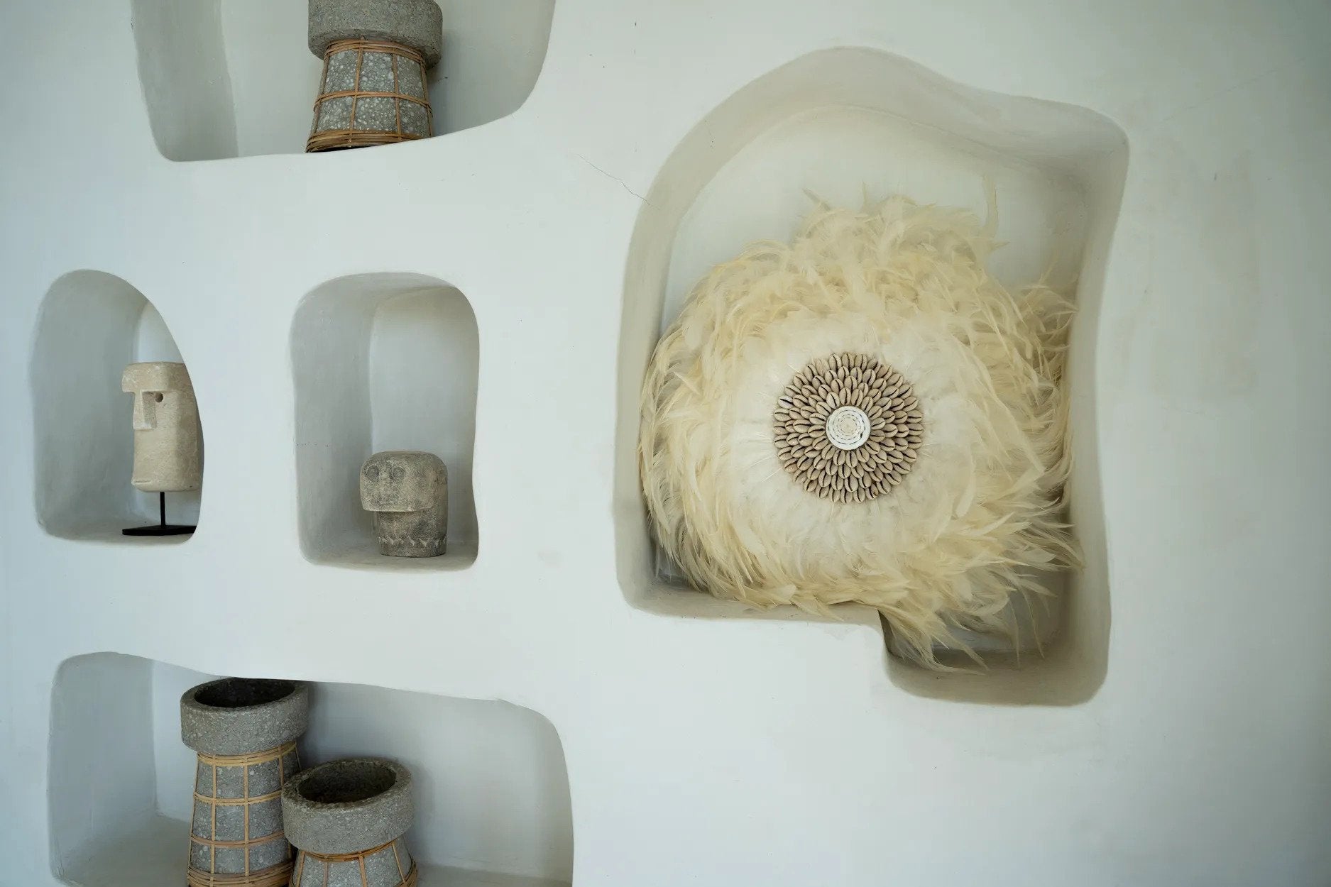 BB - Wanddecoratie Coastal Juju - Wit - L