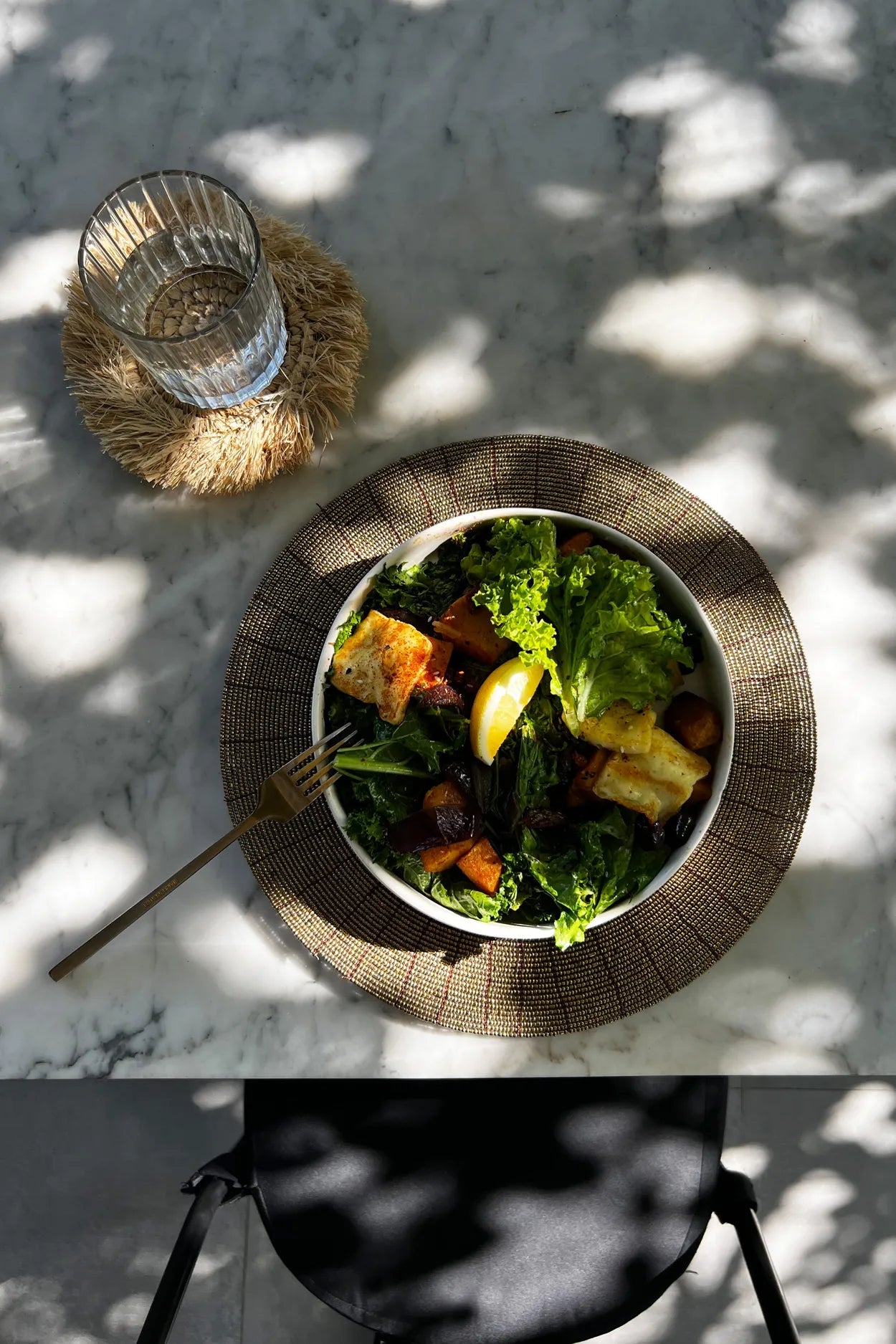 BB - Placemat Beaded  - Goud