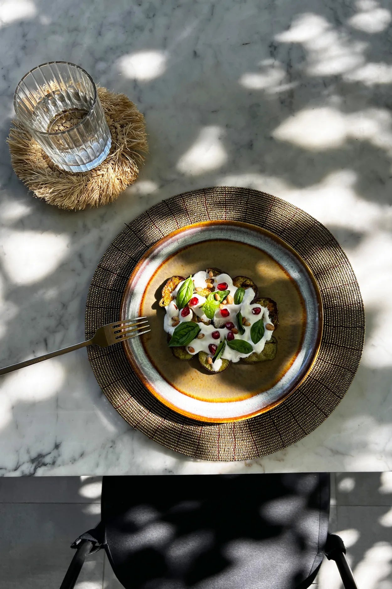 BB - Placemat Beaded  - Goud