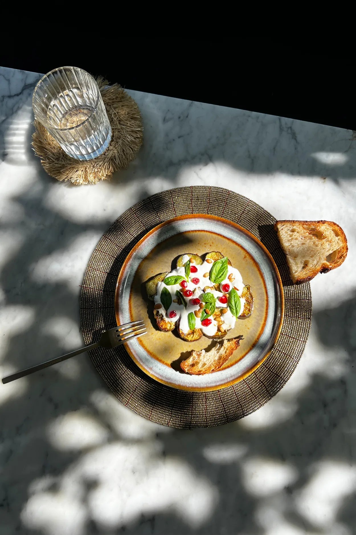 BB - Placemat Beaded  - Goud