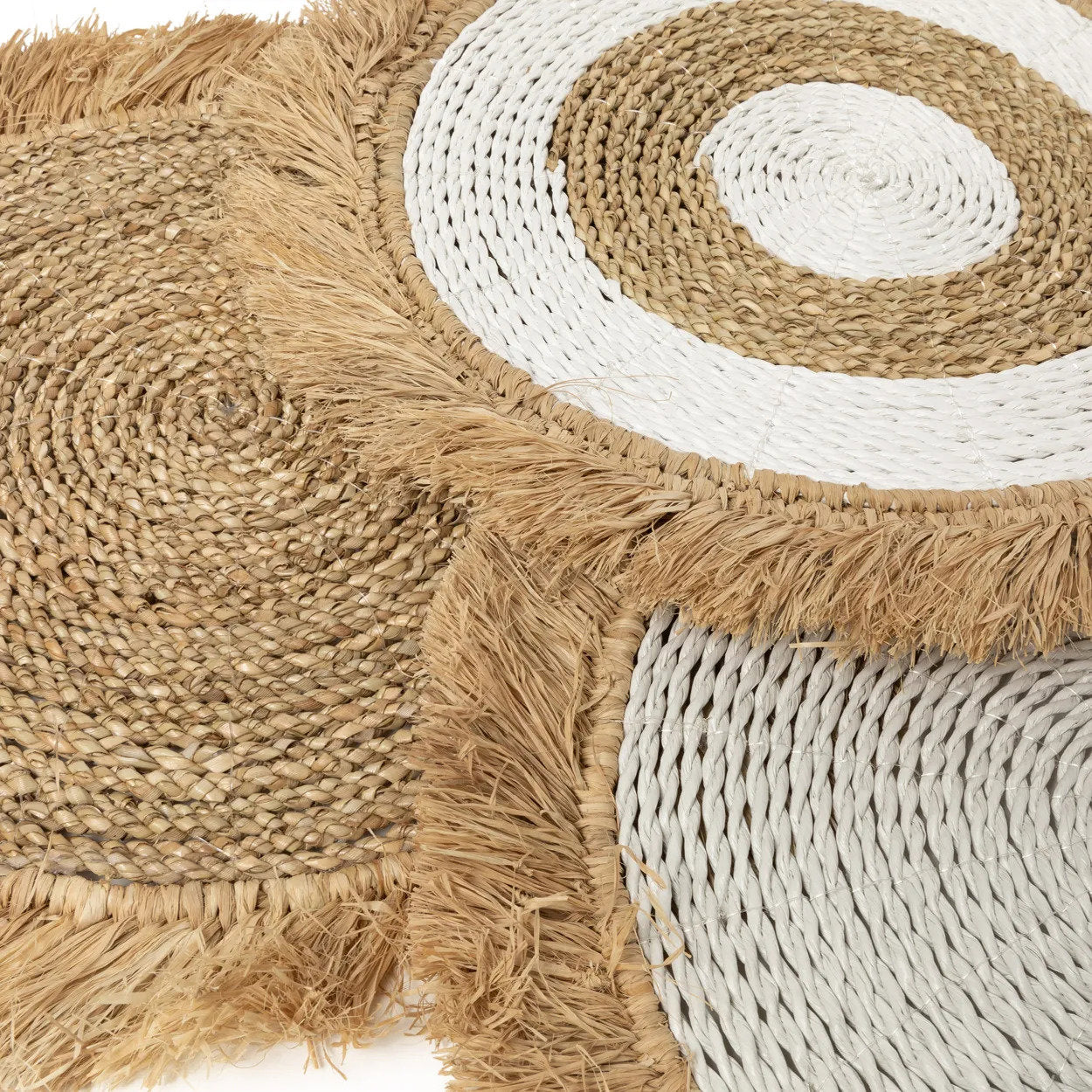 BB - Placemat Seagrass Raffia - Wit Natuurlook_40