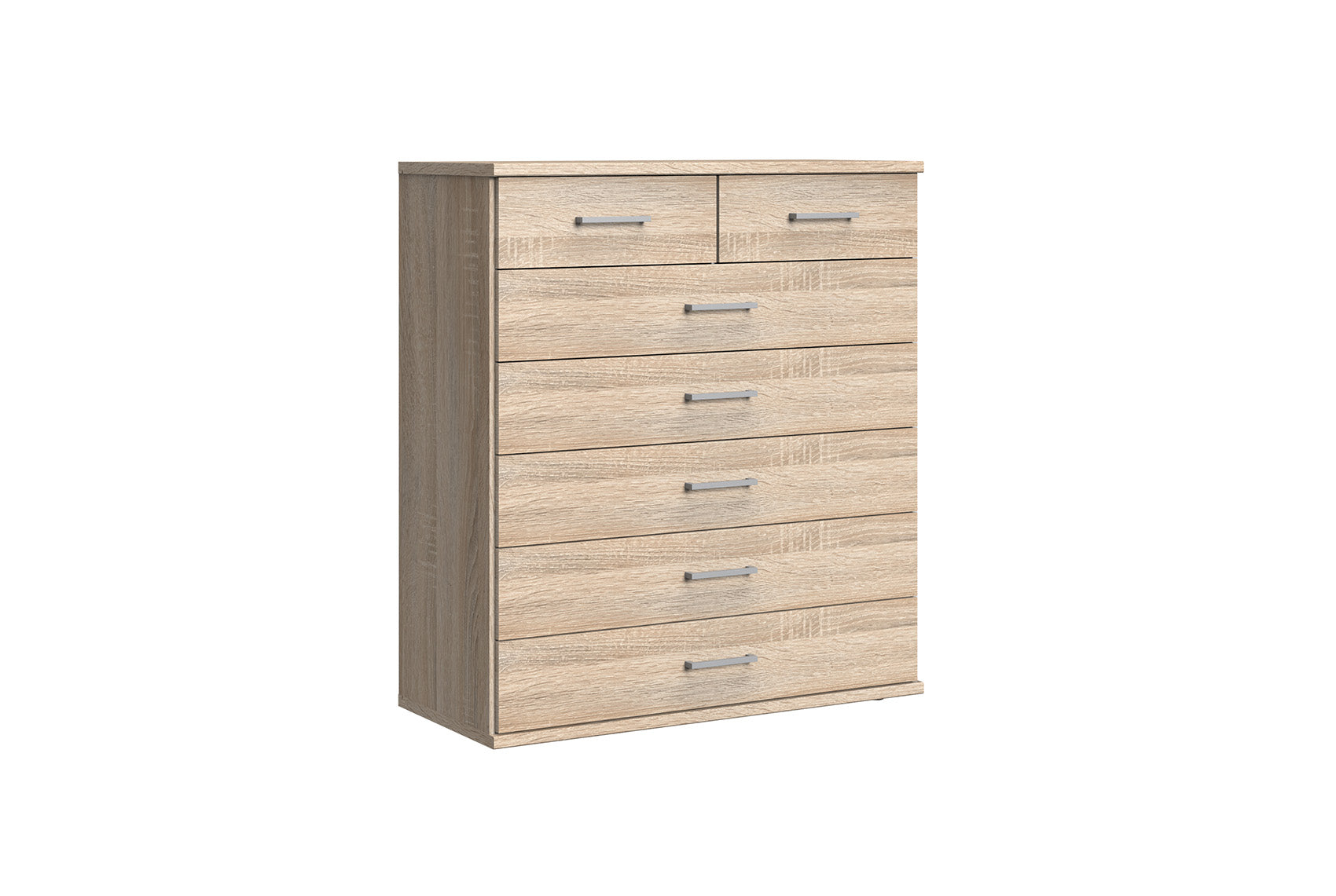 Wimex - Commode Click - 140319 - Ruwe Eik - 91x106x40cm