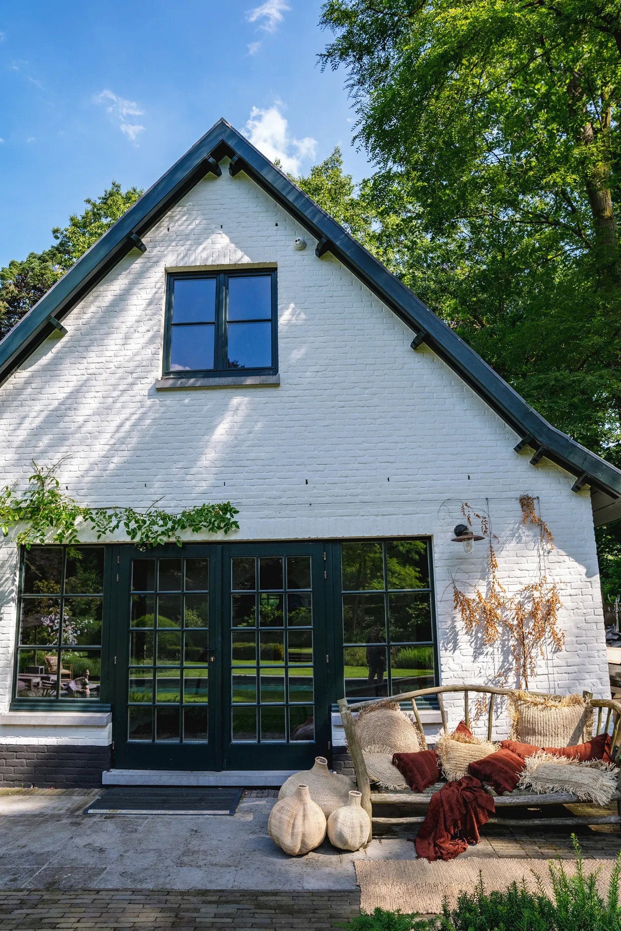 BB - Kussenhoes Oh My Gee - Bordeauxrood fluweel - 30x50