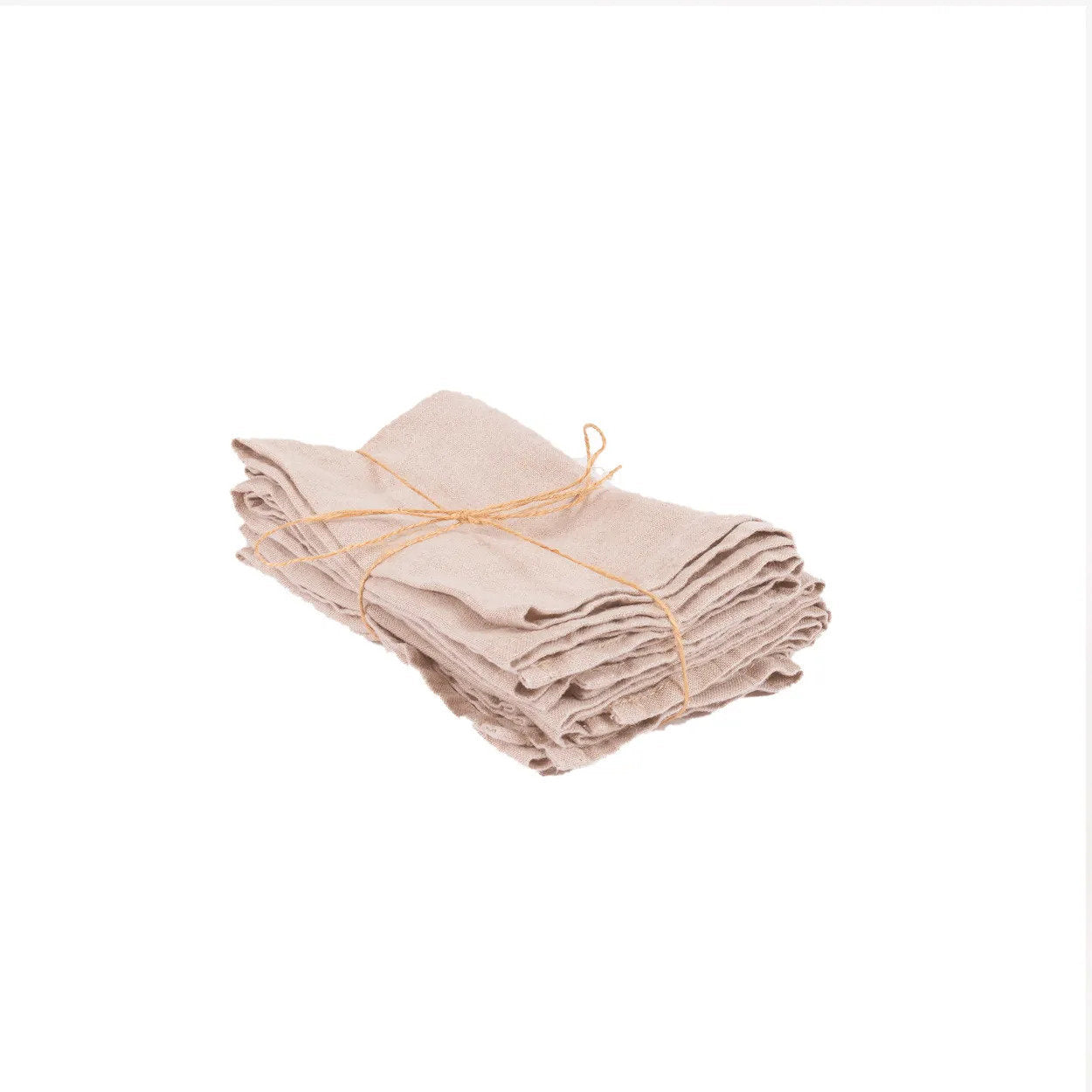 BB - Serviet linnen - beige - set van 4