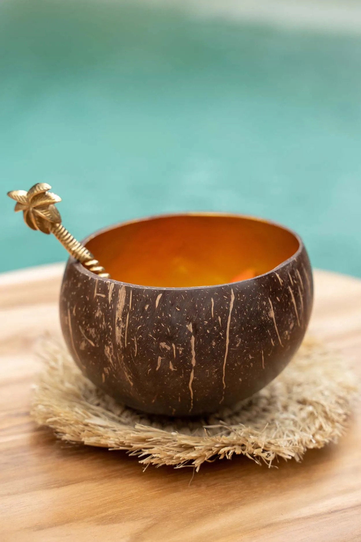 BB - Kom Coco Food - Natuurlook Goud