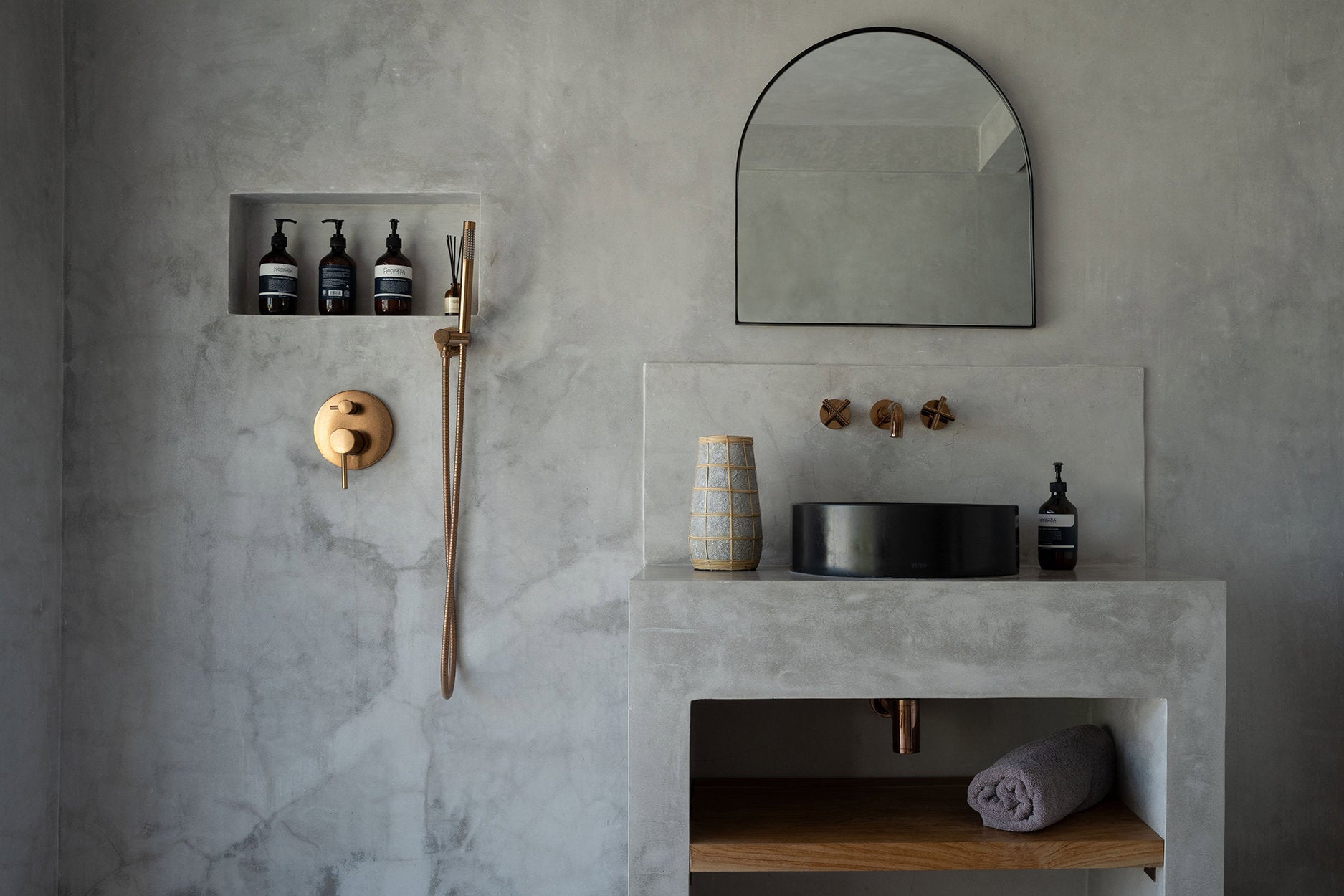 BB - Vaas Cutie - Beton Natuurlook - L