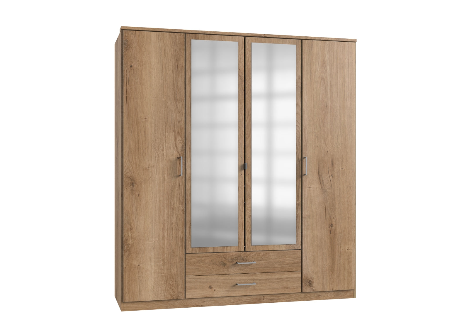Wimex - Kleerkast Osaka - 115453 - Planken Eik - 179x199x58cm