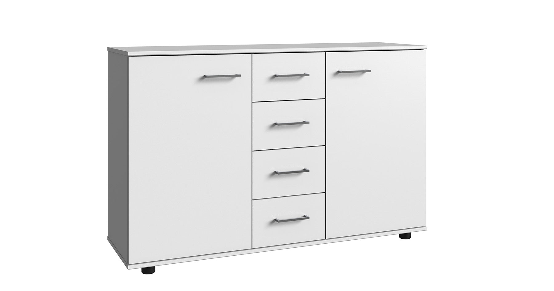 Wimex - Commode Pamela - S06704 - Wit - 130x83x41cm