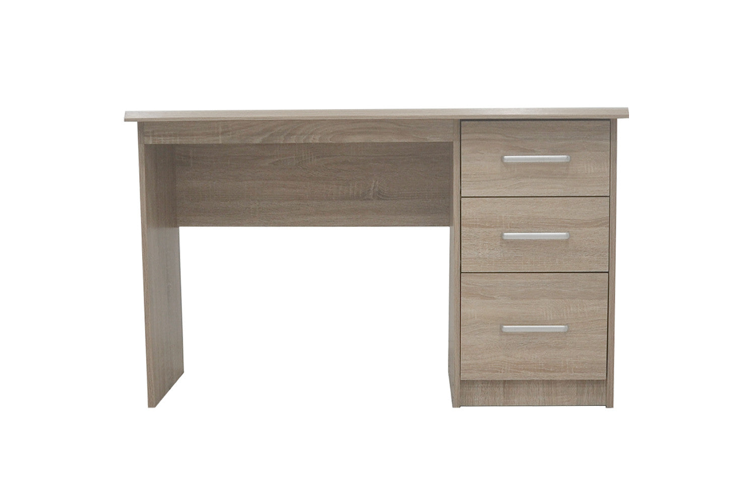 Rousseau - Bureau Mateo 3 lades Sonoma - 75x121x60 cm