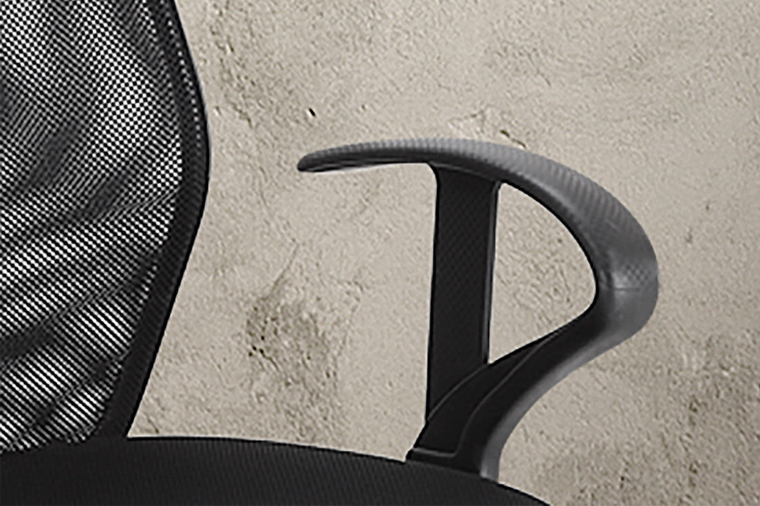 Rousseau - Chaise de bureau Job Mesh Noir - 87x54x50 cm