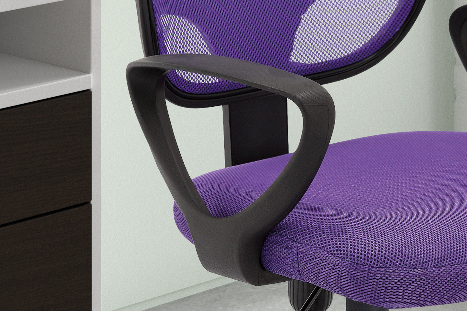 Rousseau - Chaise de bureau Hippa Mesh Violet - 86x58x53 cm