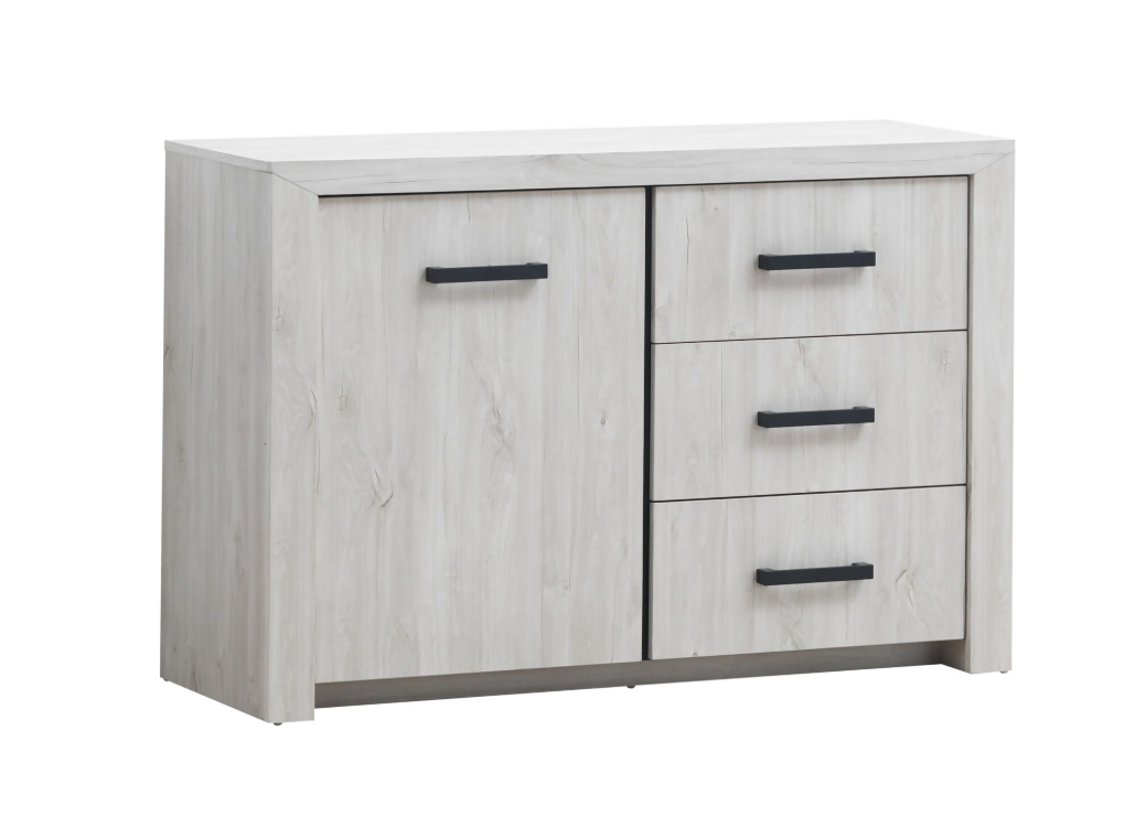 TYC - Commode Ozark - Witte Eik - 120x81x45cm