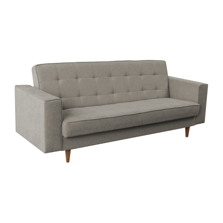 2BM - Zetelbed Luna - Stof Beige - 243x87x80cm