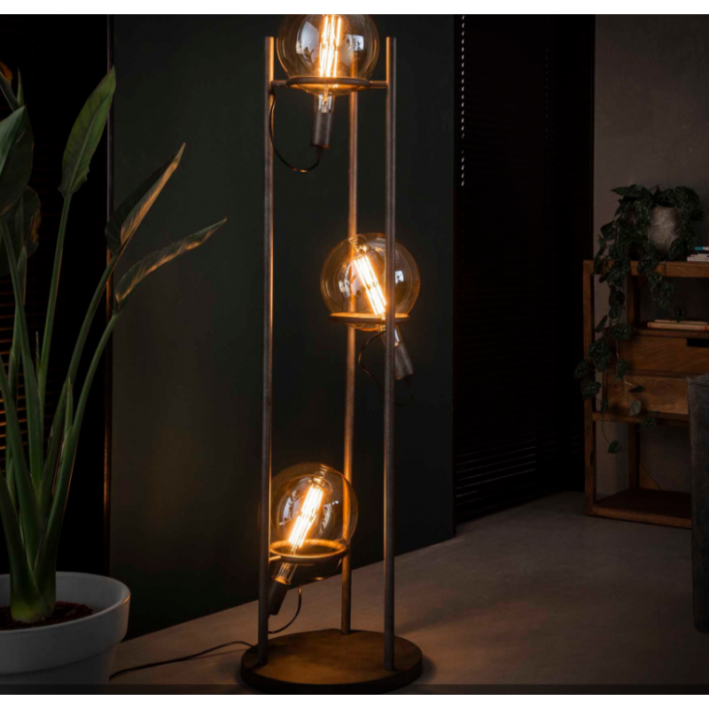 Vloerlamp 3L saturn -20 lichtbron