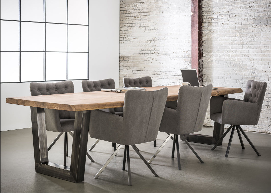 RLY - Eettafel Ensor - U-poten - 190x76x95cm