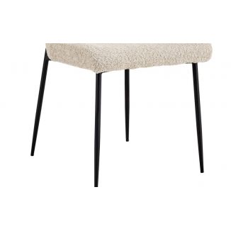 Chaise Lisa boucle beige