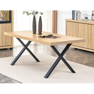 Table Nice 180x90 cm pied  X