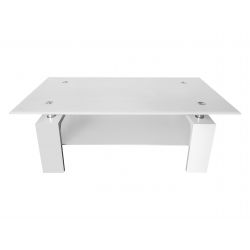 Table de salon design SPARTA Blanc