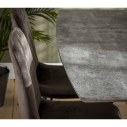 Table á manger Zahra Oval 3d texture