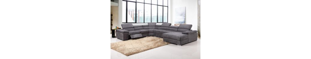 Acheter un salon d'angle en ligne - commander des meubles bon marché | Belgameubelen
