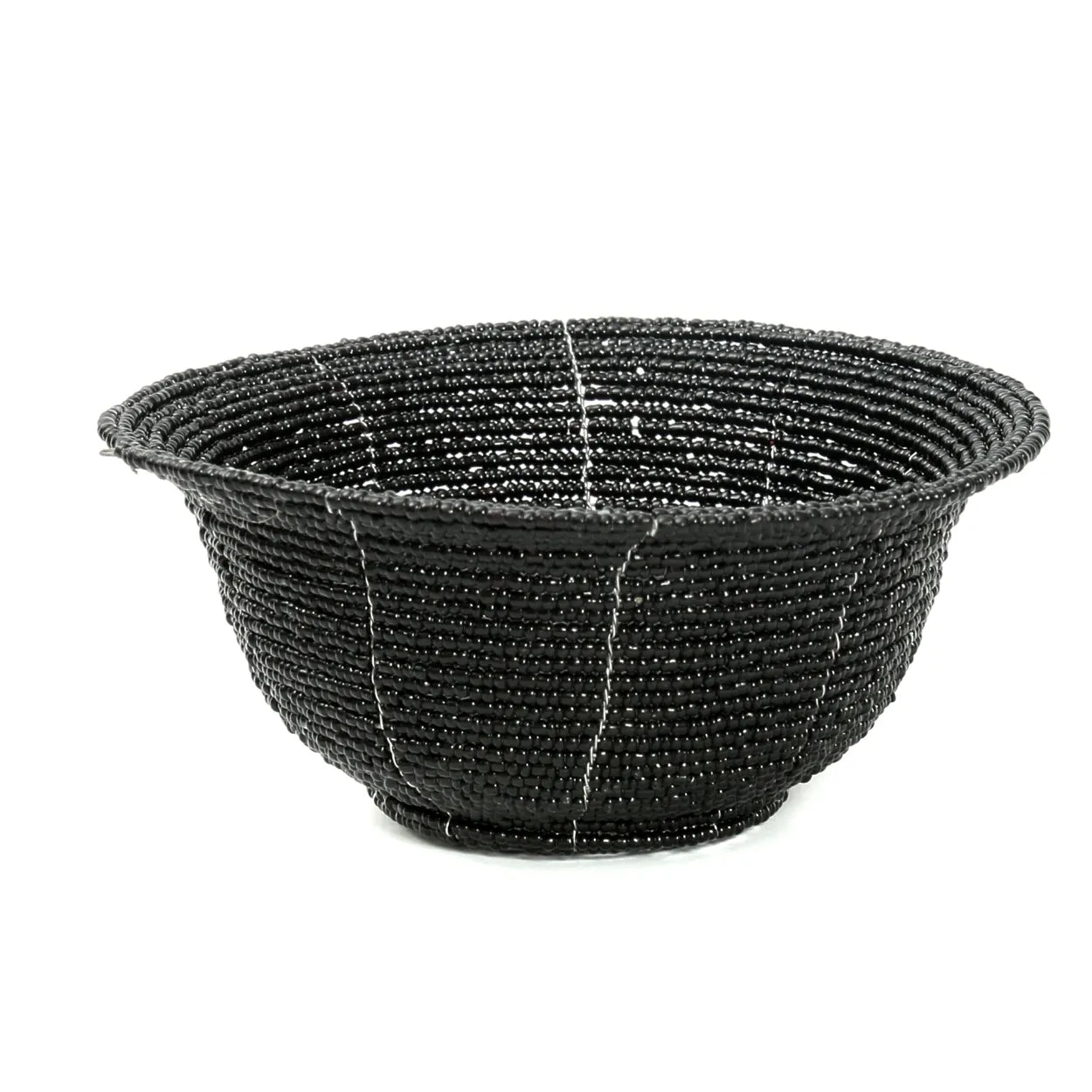 BB - Kom Beaded Low - Zwart - S