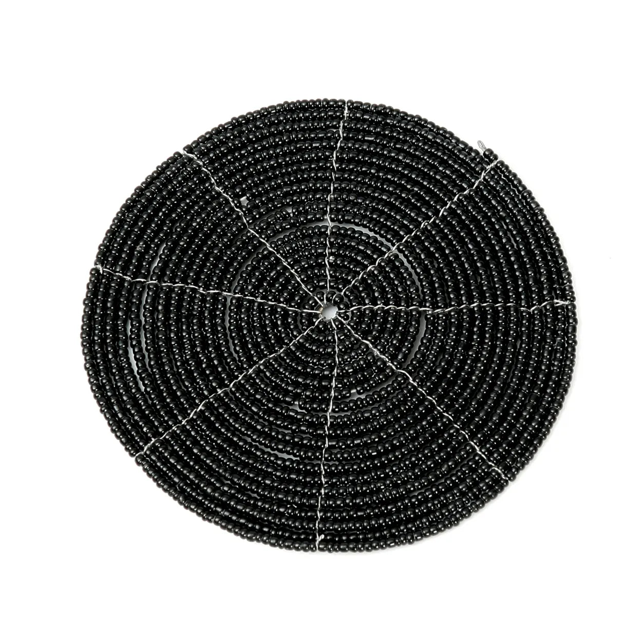 BB - Onderzetter Beaded - Zwart