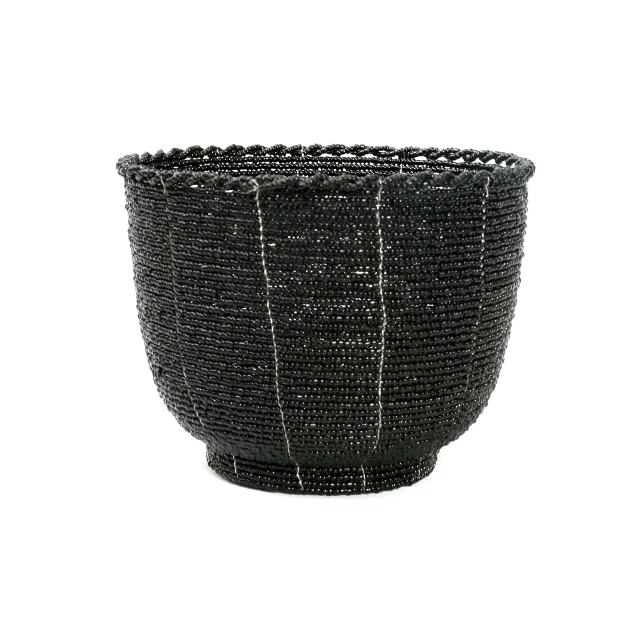 BB - Snoepkom Beaded - Zwart - M
