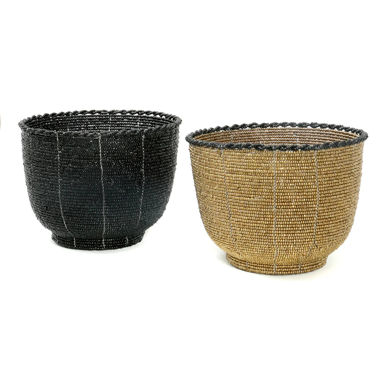 BB - Snoepkom Beaded - Zwart - M