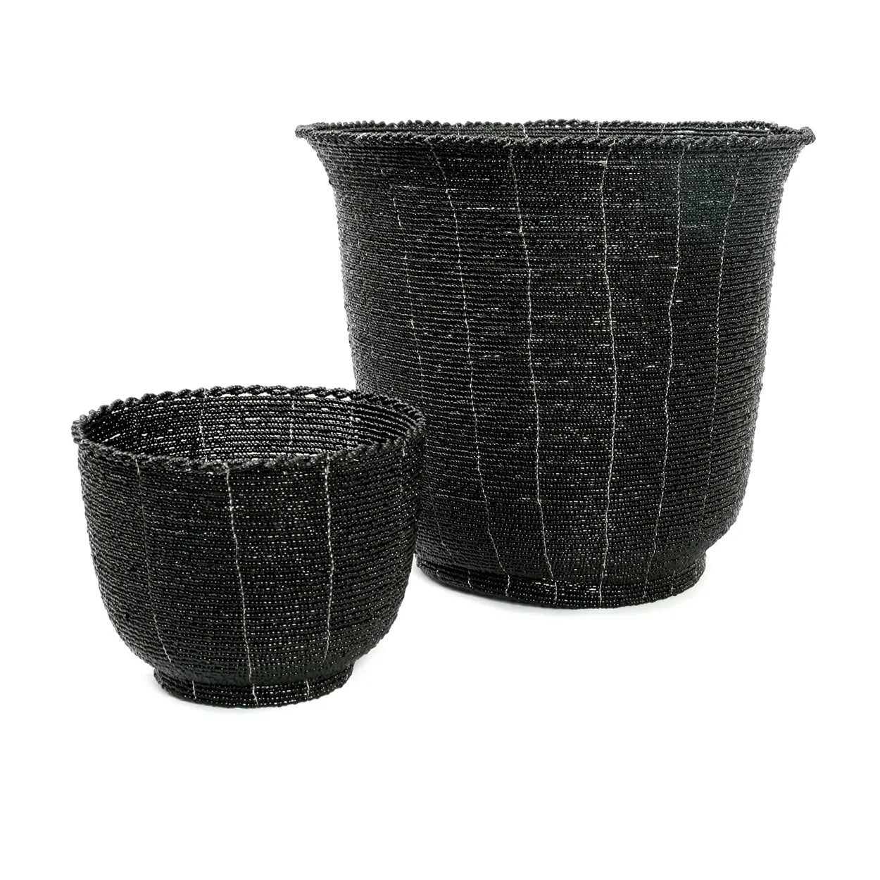 BB - Snoepkom Beaded - Zwart - M