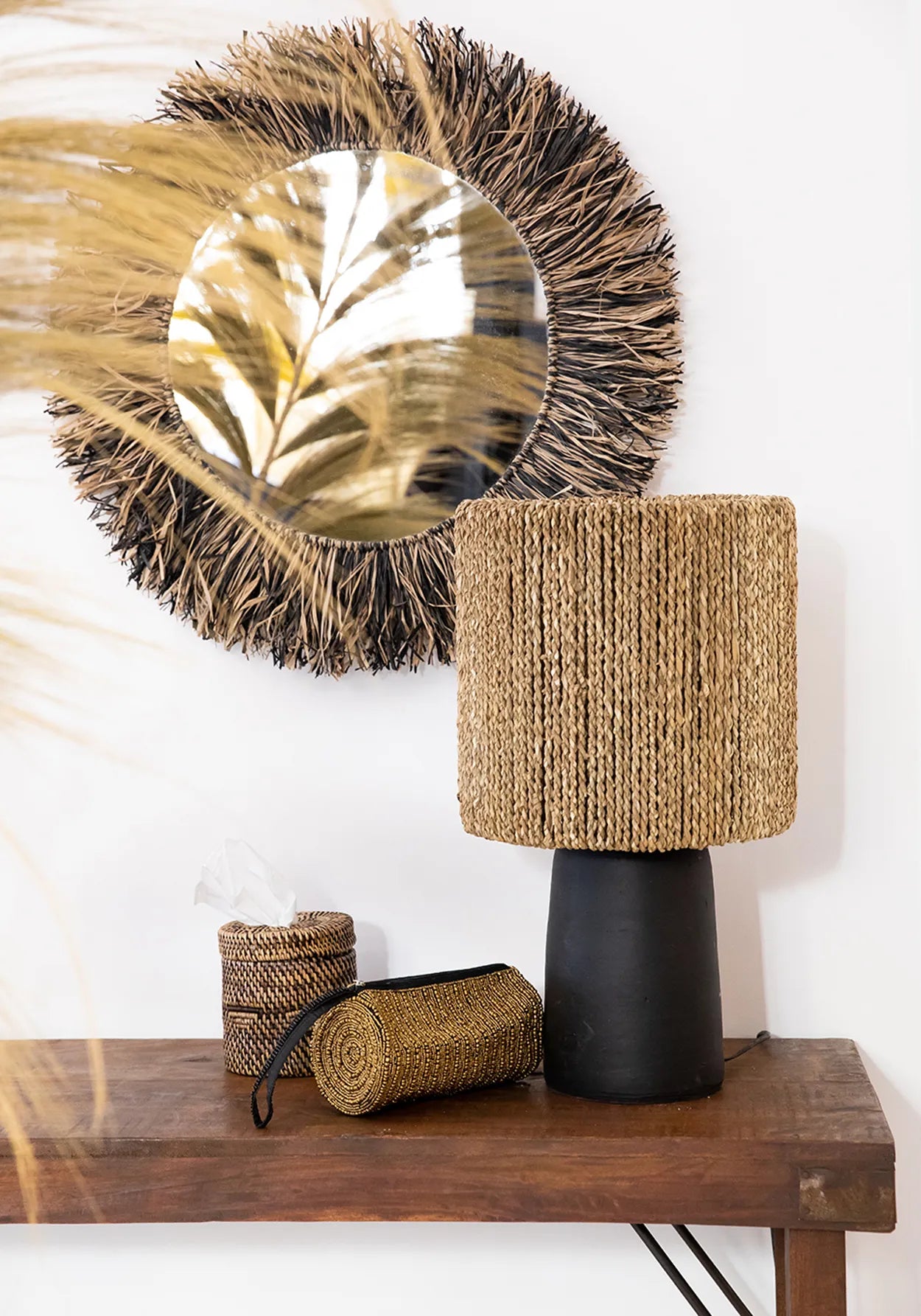 BB - Tissuebox koloniale - Natuurlook bruin