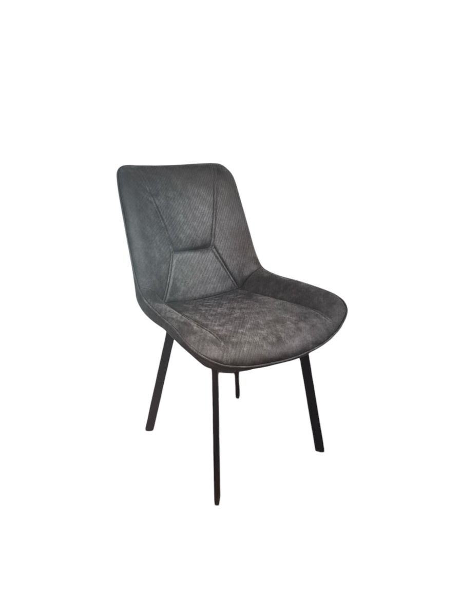2BM - Eetkamerstoel Robin - Grijs - 60x85x52cm
