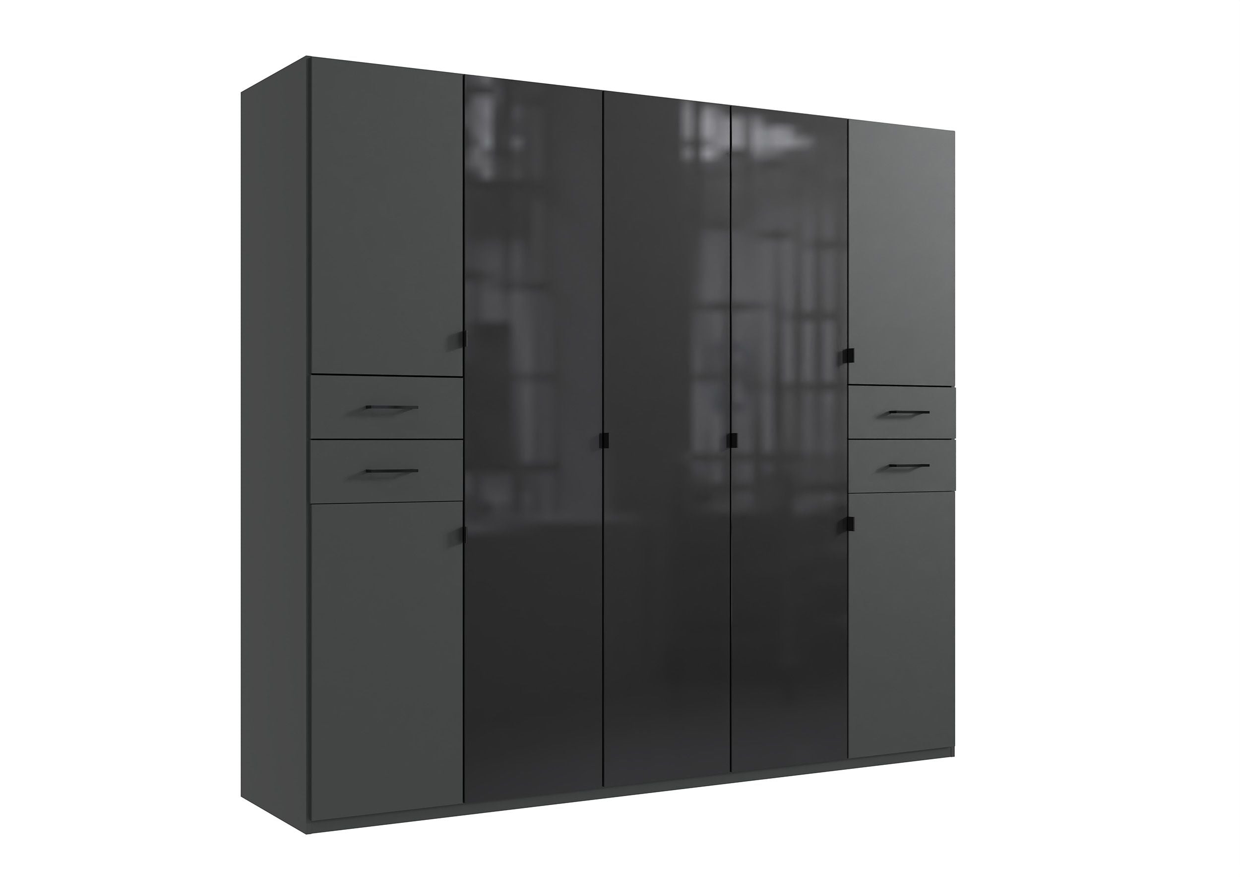 Wimex - Kleerkast Danzig - 7 deuren - 4 laden - 225xh208x58cm