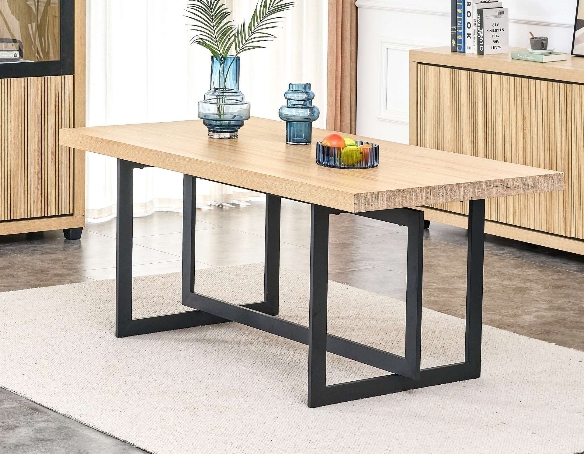 Table Nice 180x90 cm pied en U