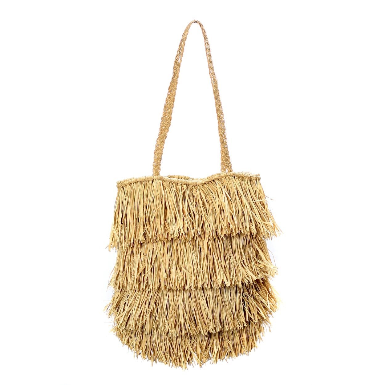 BB - Tas Raffia Bahamas Tote - Natuurlook