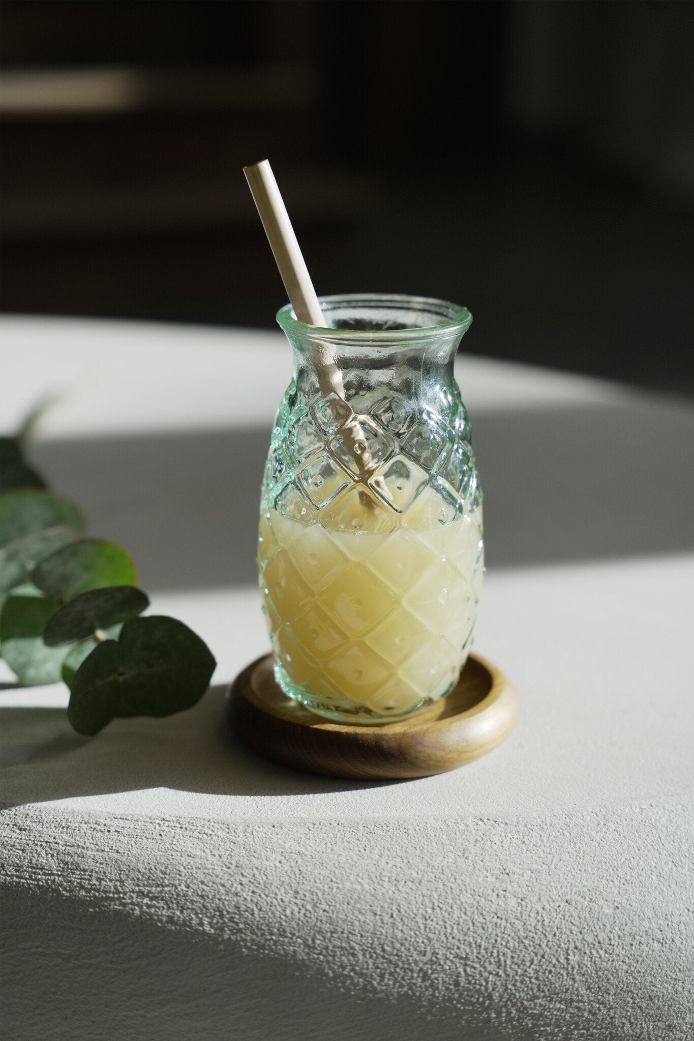 BB - Glas Pineapple - Blauw - M