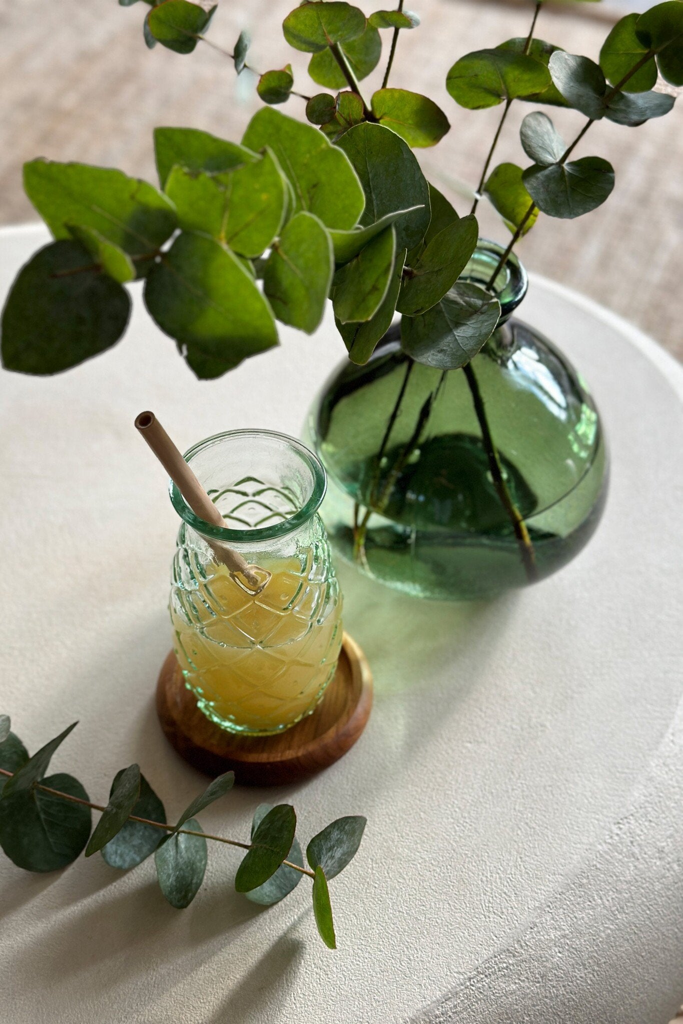 BB - Glas Pineapple - Blauw - M