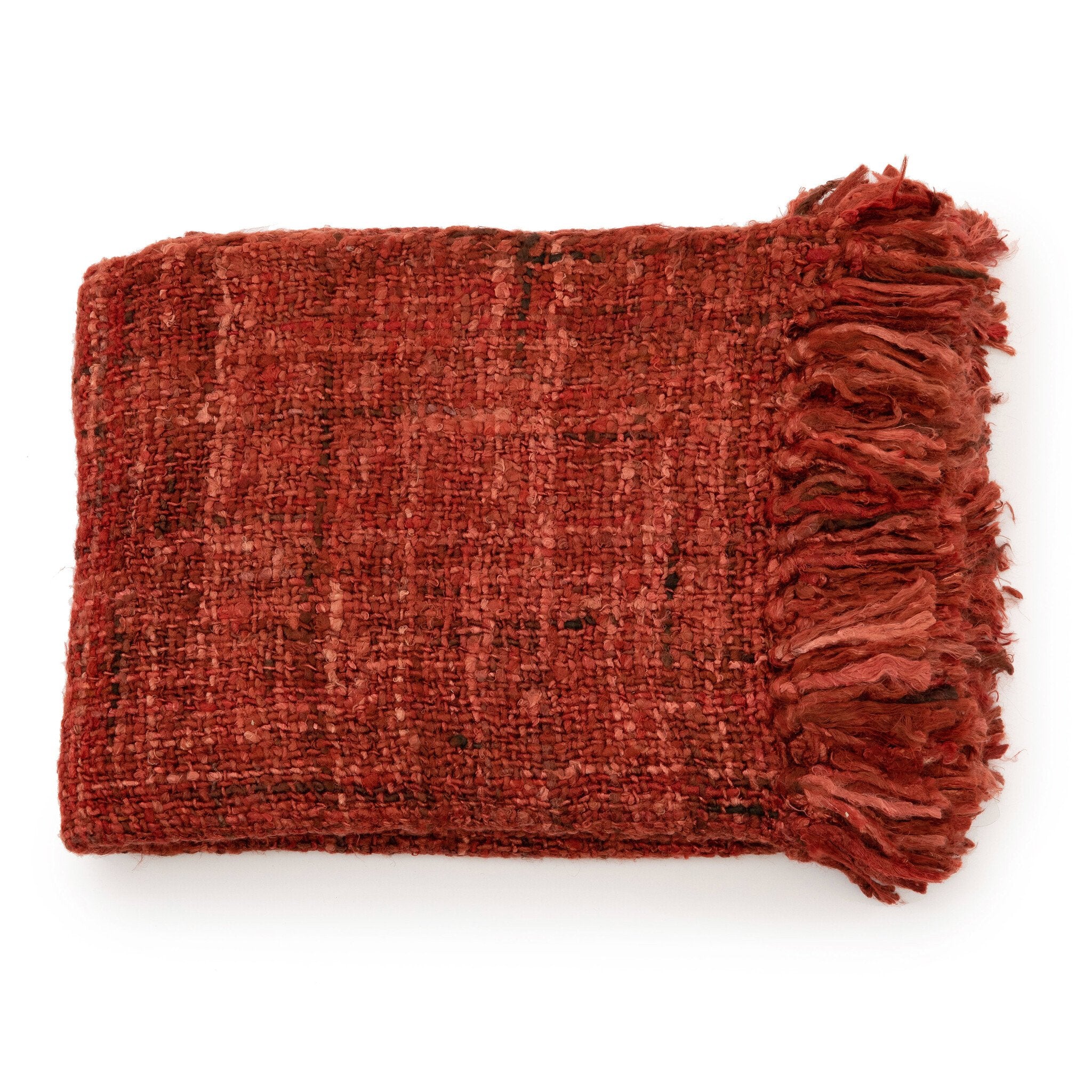 BB - Plaid S'il vous - Kersenrood