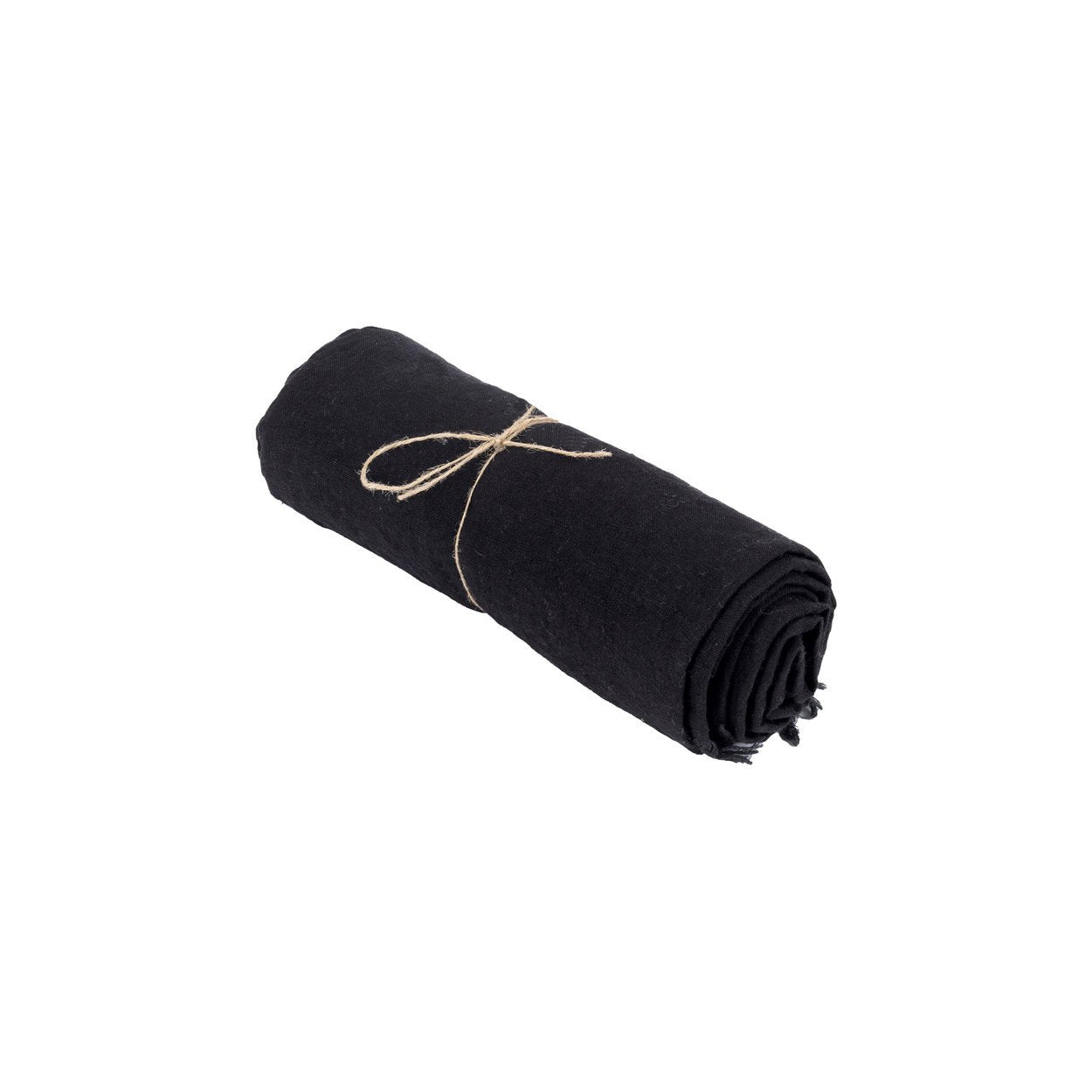 BB - Tafelkleed The Linnen - Zwart - 150x250