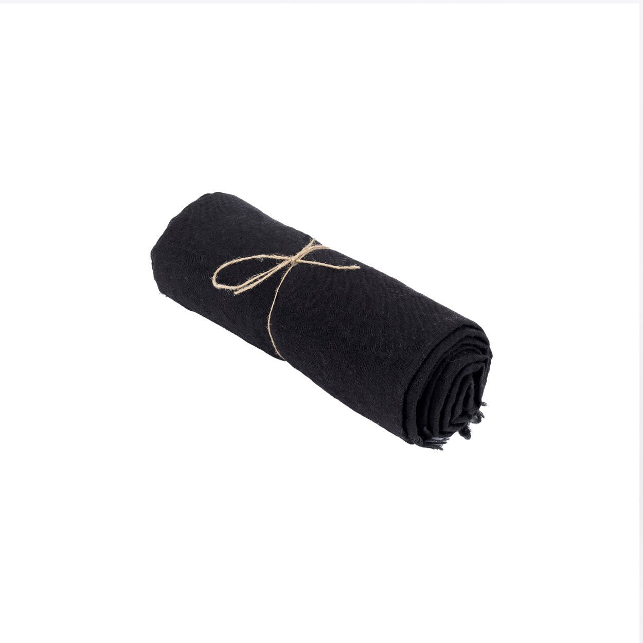 BB - Tafelkleed Linnen - Zwart - 150x150