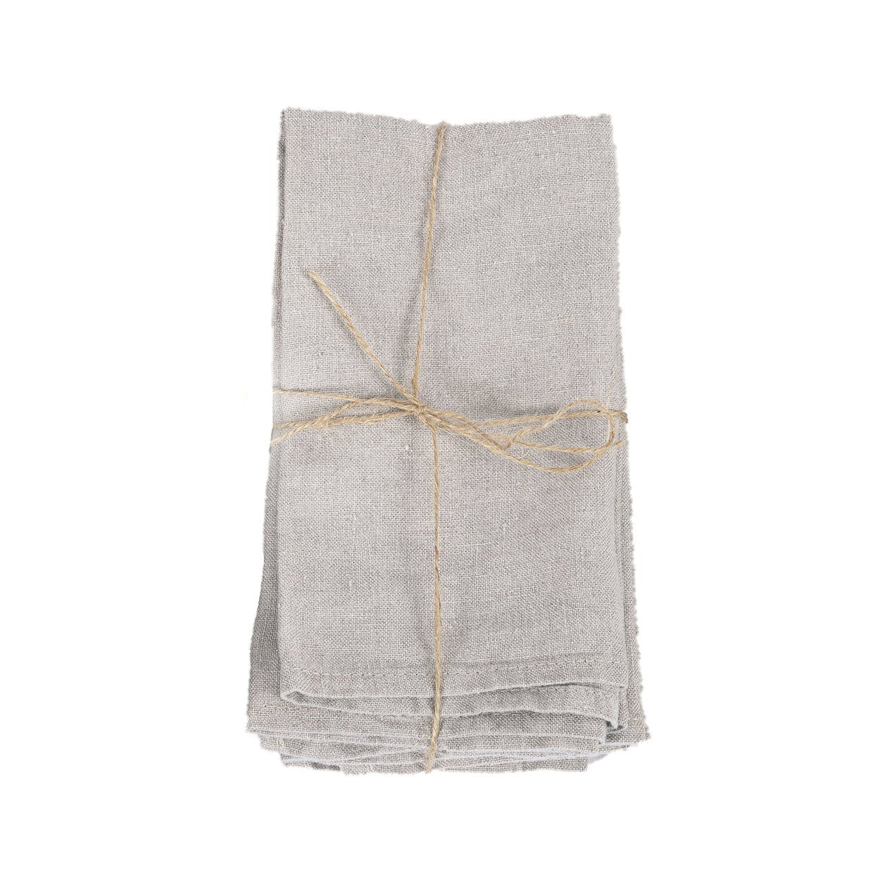 BB - Serviet linnen - beige - set van 4