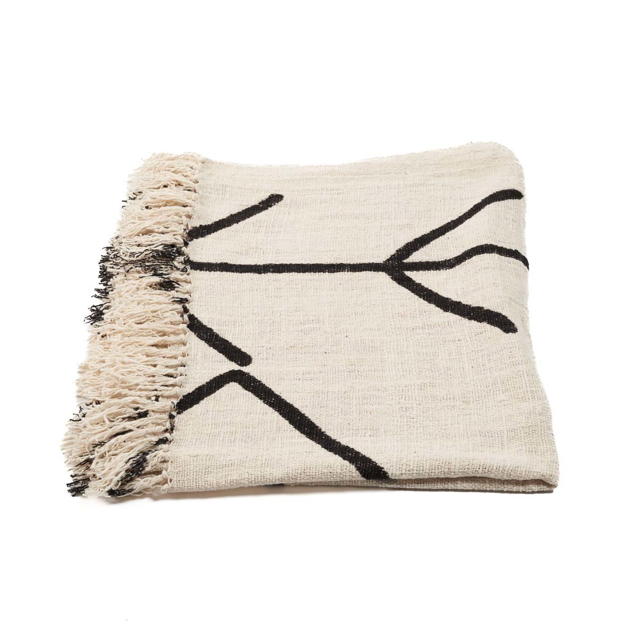BB - Bedsprei Evil Eye - Natuurlook Zwart