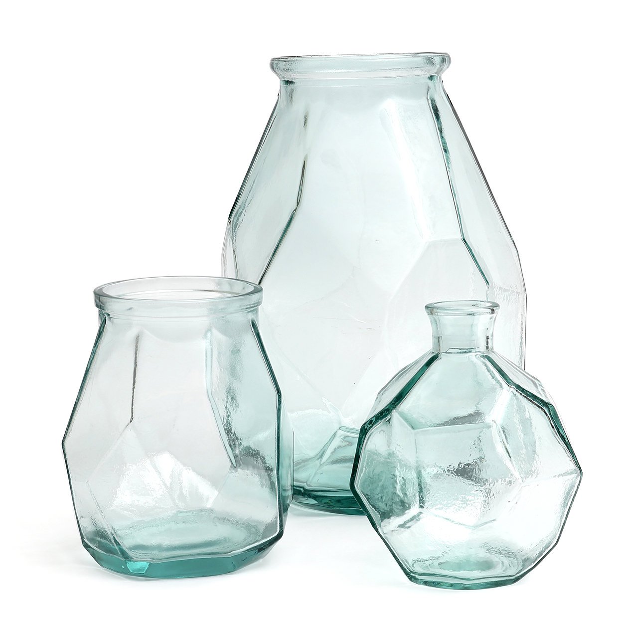 BB - Vaas ronorigami - blauw