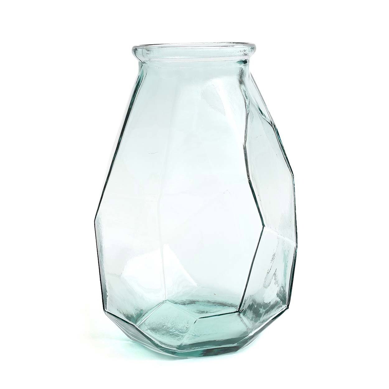 BB - Vaas lange origami  - blauw