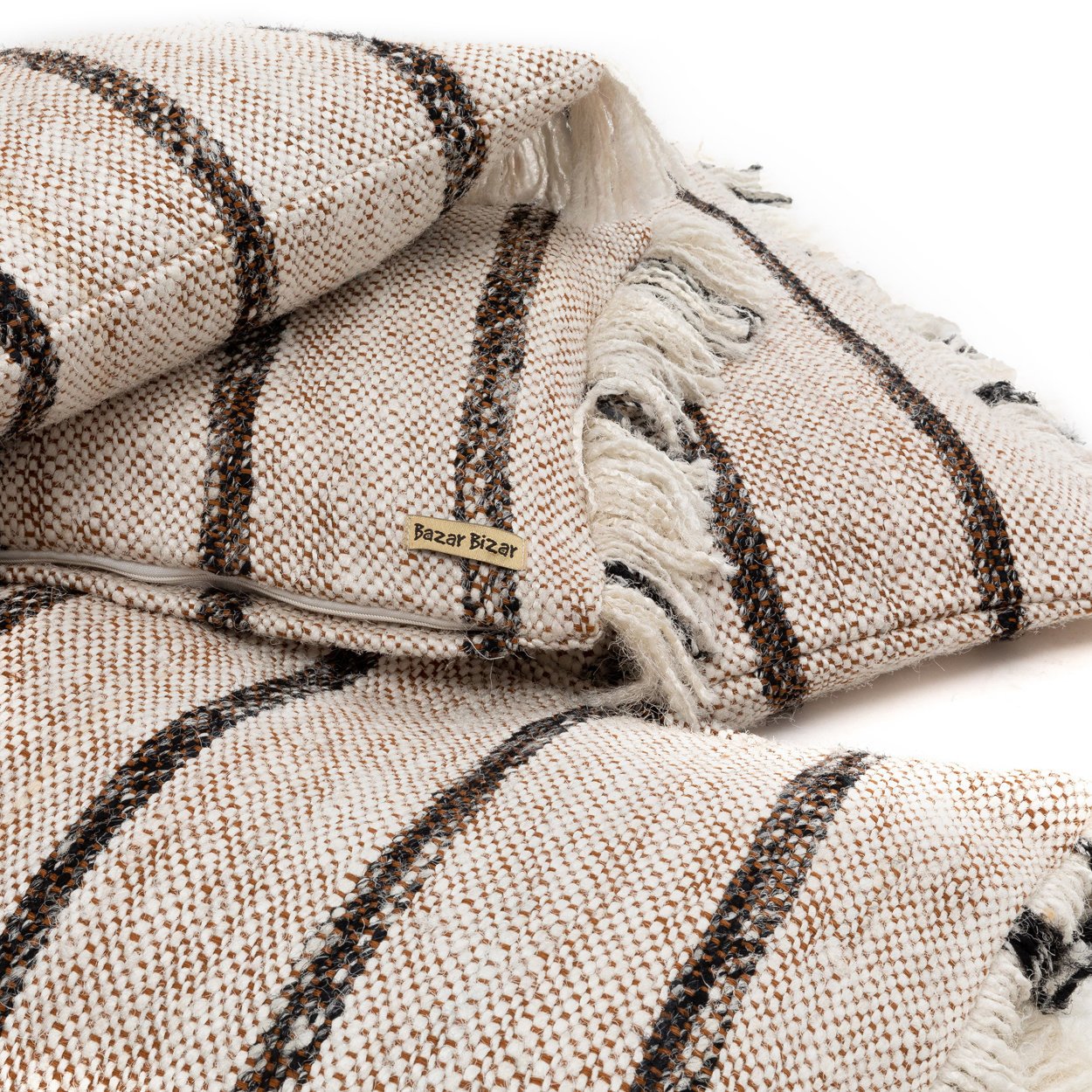 BB - Kussenhoes Oh My Gee - Bohemian Wit - 30x50