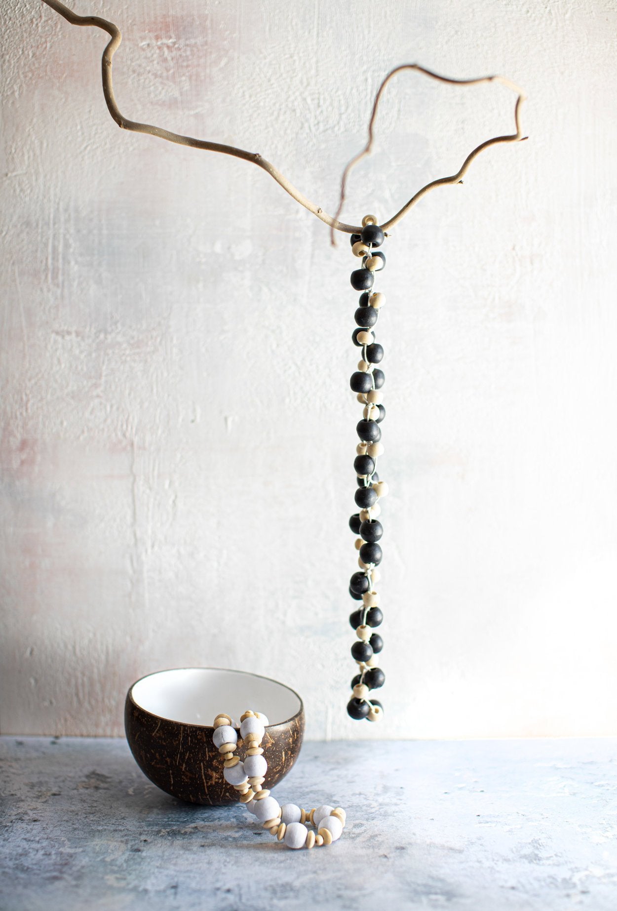 BB - Decoratie Canggu ketting - Natuurlook zwart