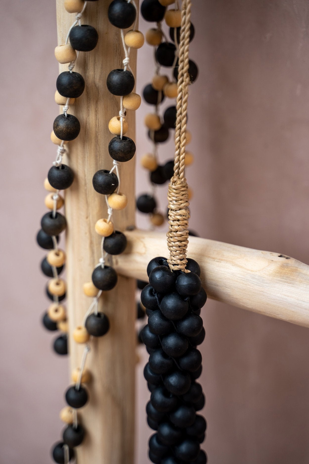 BB - Decoratie Canggu ketting - Natuurlook zwart