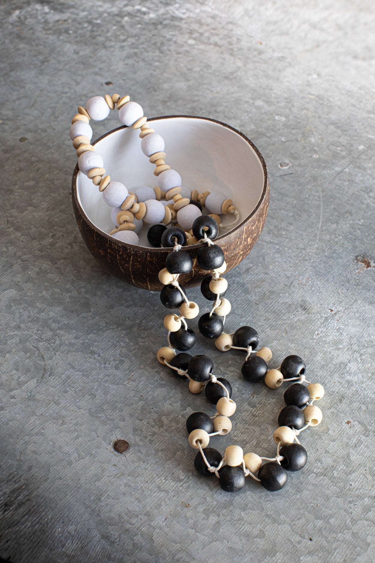 BB - Decoratie Canggu ketting - Natuurlook zwart